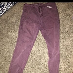 American Eagle Colored Jeggings